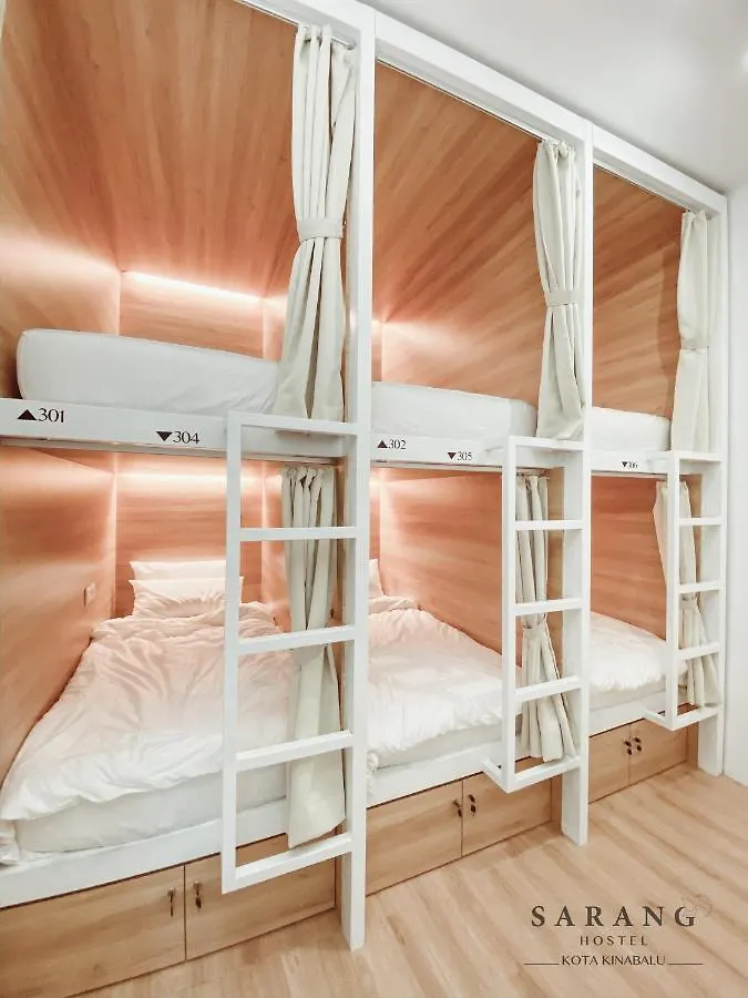 Capsule hotel Sarang Hostel At City Centre Kota Kinabalu