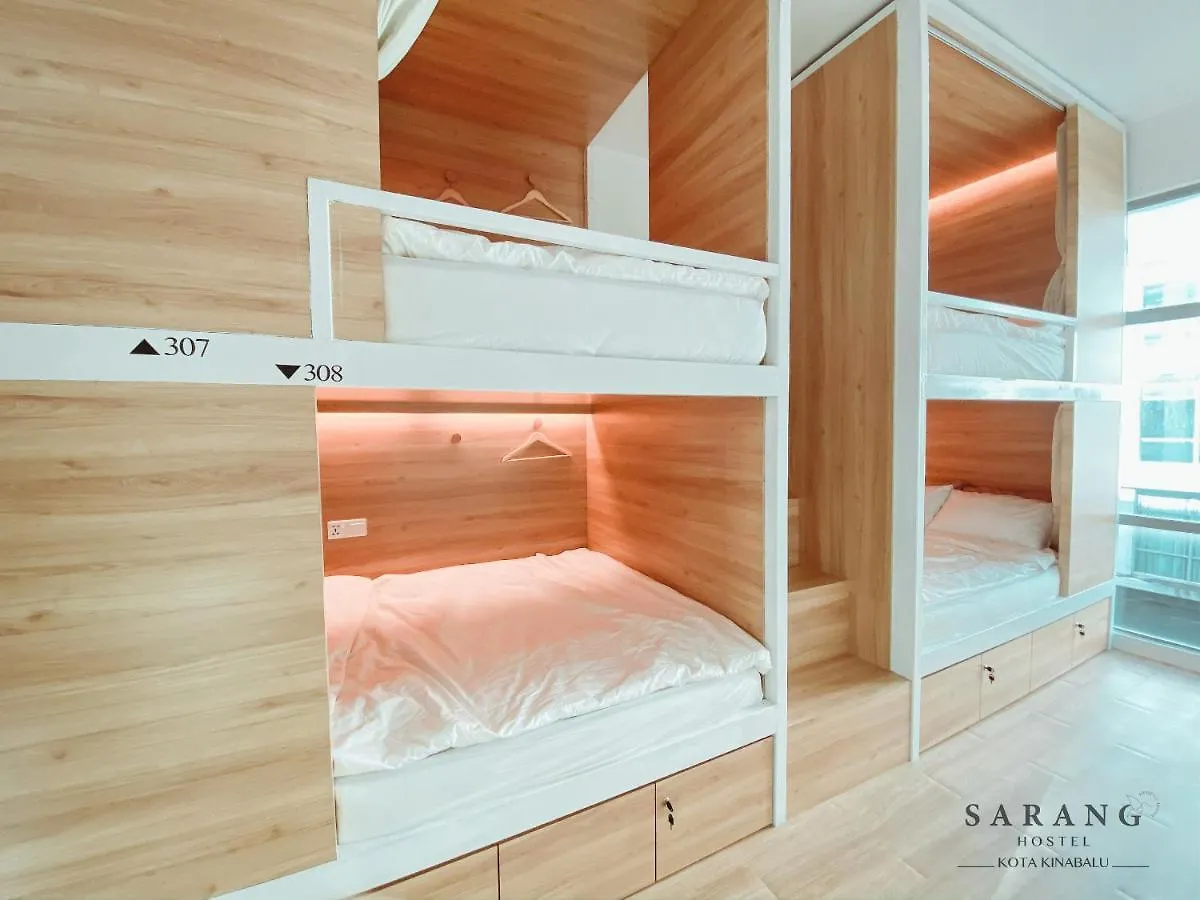 Sarang Hostel At City Centre Kota Kinabalu Capsule hotel
